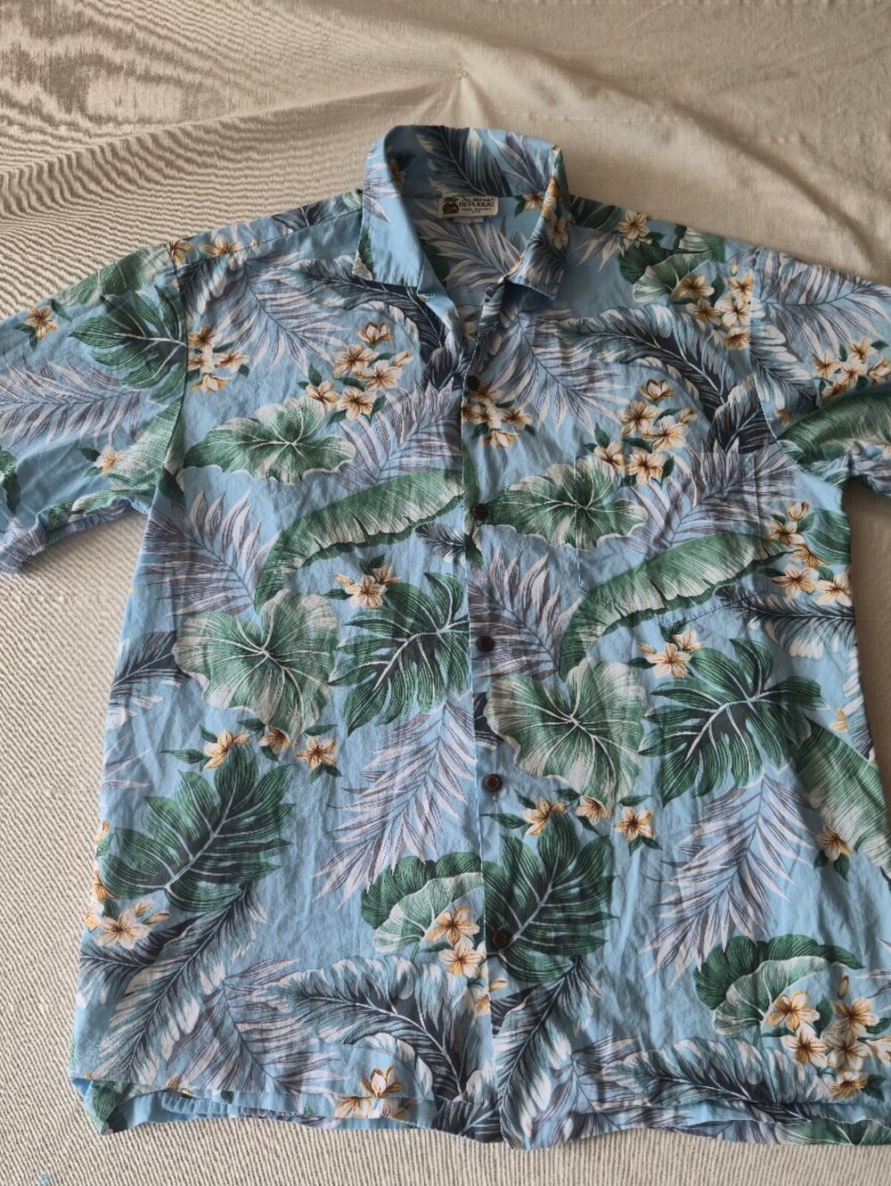Aloha Republic Hawaiian Shirt Made in Hawaii U.S.A. Size Large